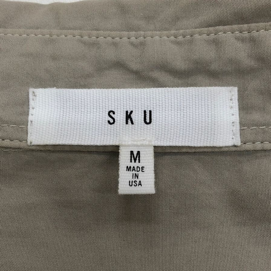 新品同様◆セーブカーキユナイテッド ワークシャツ ベージュ系 Mサイズ SAVE KHAKI UNITED 【AFB1】