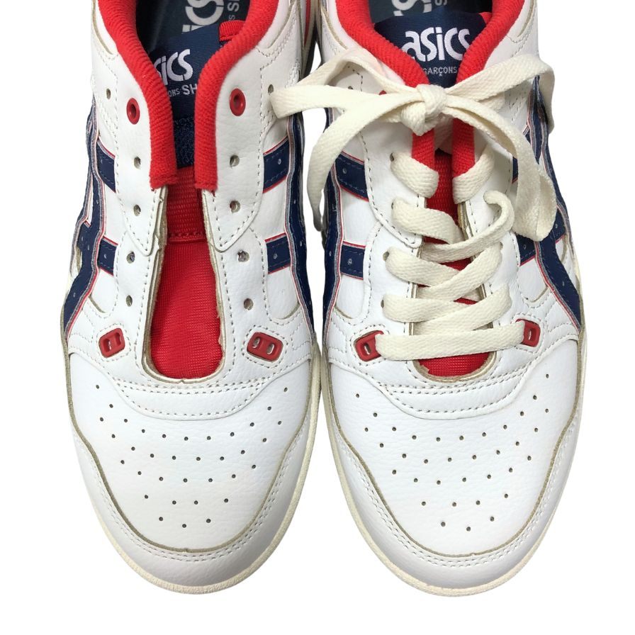 アシックス×コムデギャルソン スニーカー EX89 メンズ サイズ26 ホワイト ASICS×COMME des GARCONS SHIRT 約26.0cm【AFC47】