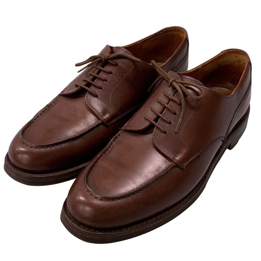 ロイドフットウェア レザーシューズ 389 Uチップ レザー ブラウン メンズ サイズ7.5 Lloyd Footwear 約26.0cm【AFC47】