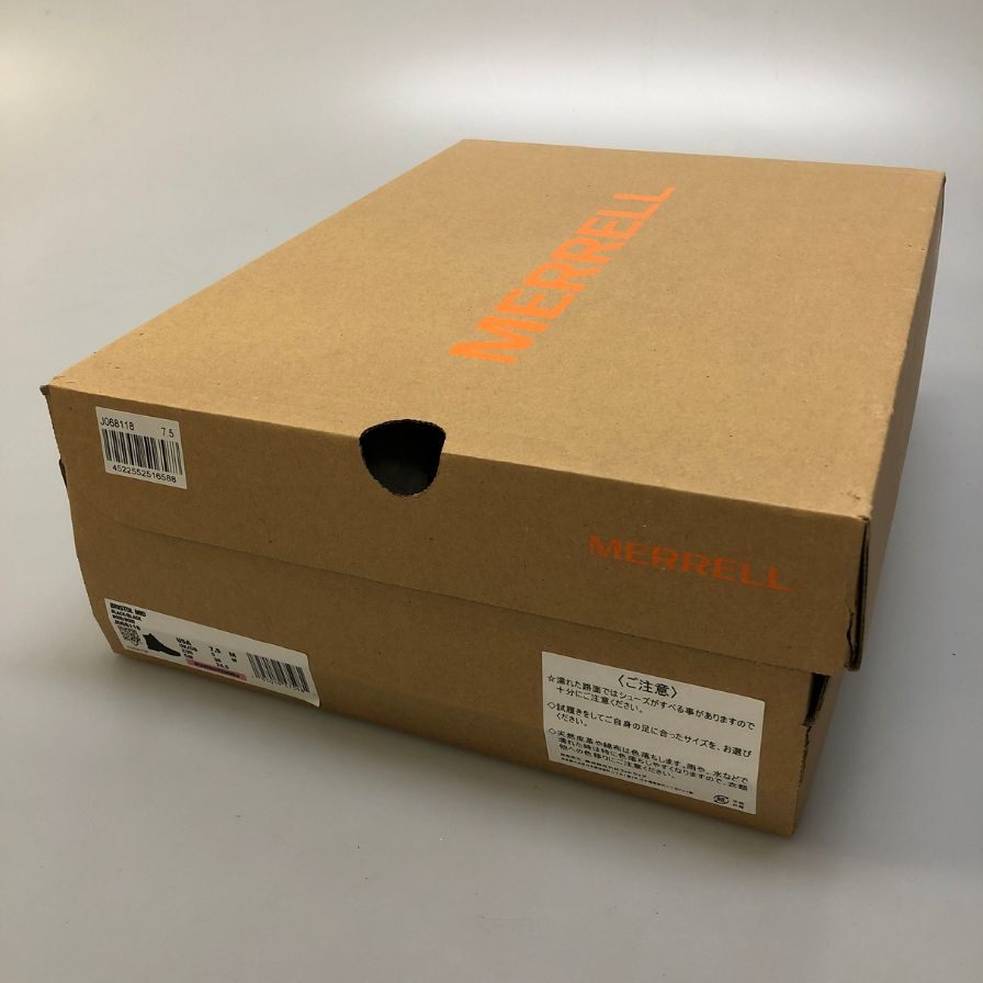 メレル ブーツ トレッキングブーツ Bristol MID レディース サイズ24.5 ブラック MERRELL 約24.5cm【AFD8】