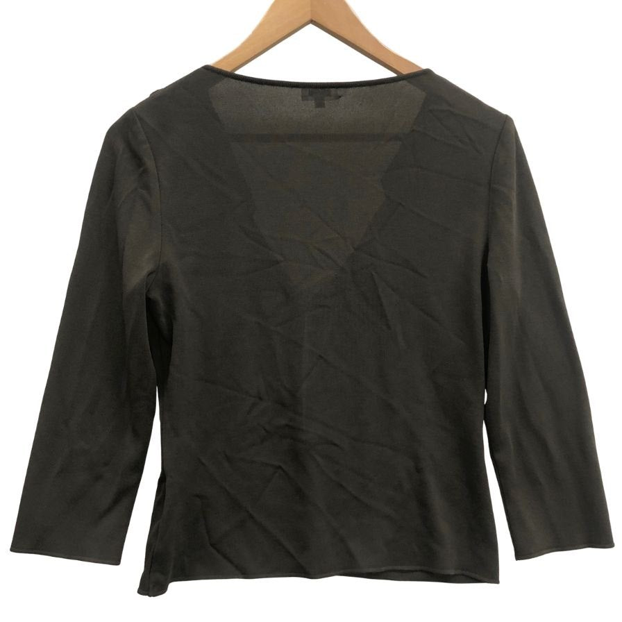 美品◆フォクシーブティック ボレロカーディガン ダークブラウン サイズ40 23544-ANMA141-2 FOXEY BOUTIQUE 【AFB11】