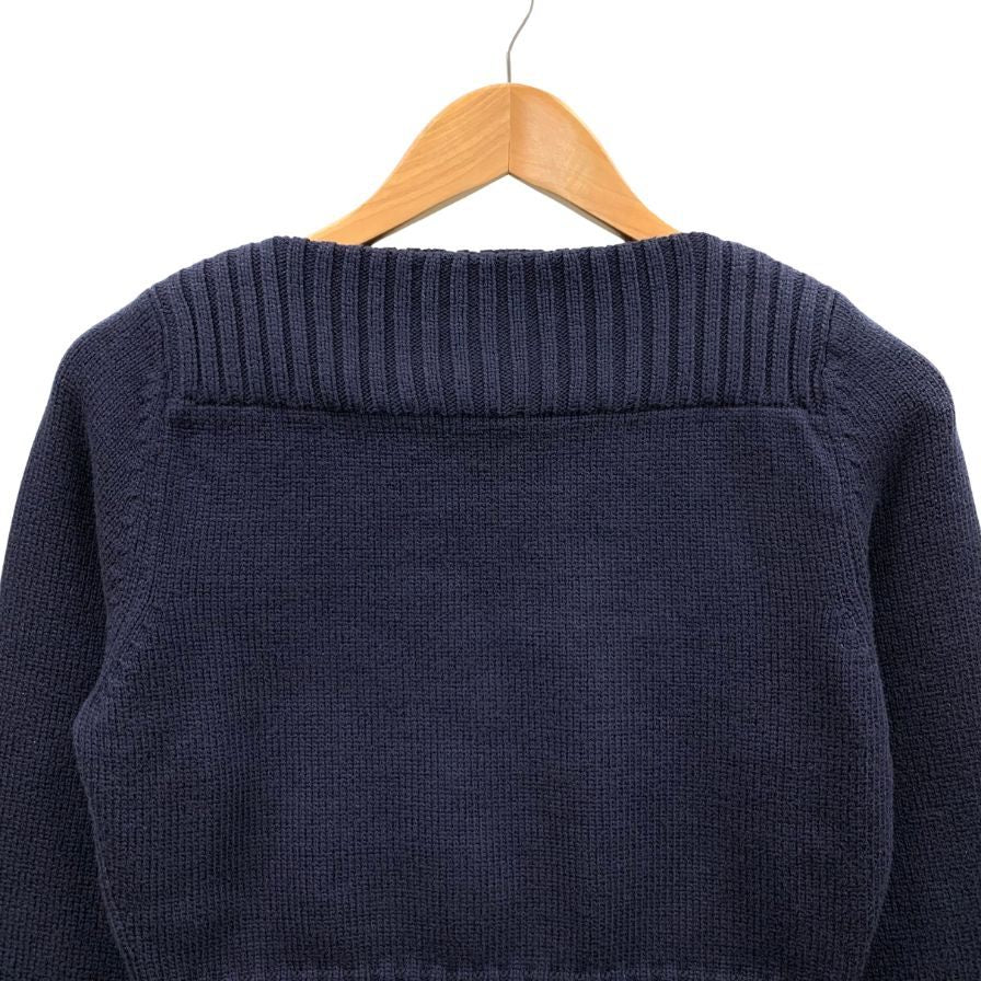 極美品◆フォクシー ニューヨーク ニットセーター サイズ38 紺 レディース 41674-NSKOF603MK FOXEY NEW YORK 【AFB11】
