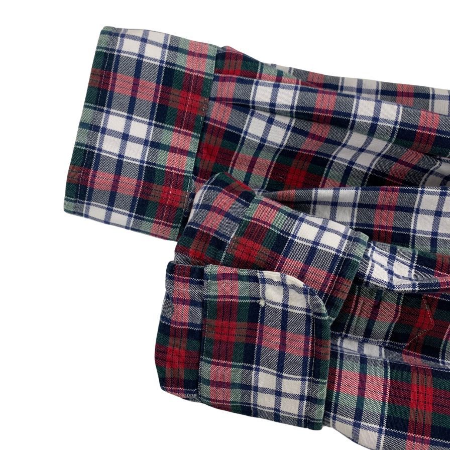 美品◆ラルフローレン ボタンダウンシャツ チェック メンズ サイズ2XL Ralph Lauren 【AFB7】