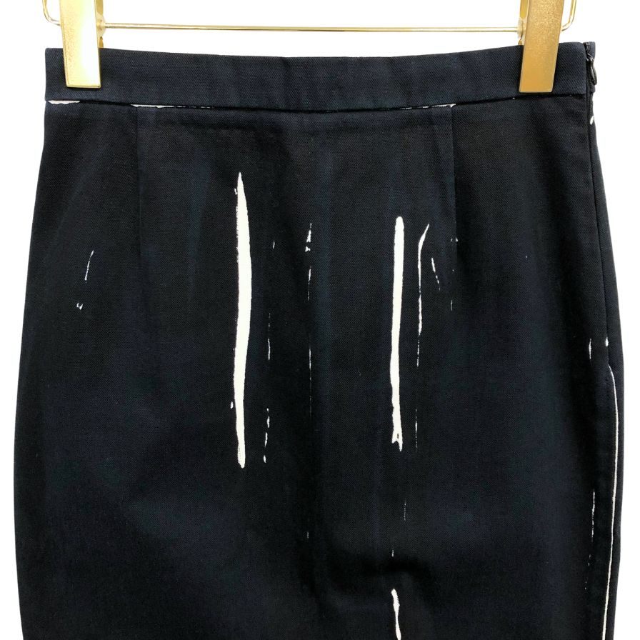 プラダ スカート カーフトライアングルロゴ レディース ブラック 36S PRADA【AFB20】