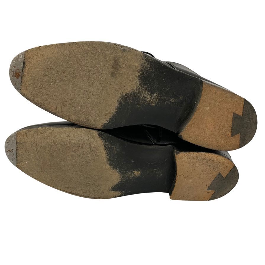 美品◆トリッカーズ ユニオンワークス別注 ジョージブーツ M4550 カーフ ブラック メンズ サイズ9.5 Tricker's【AFC40】
