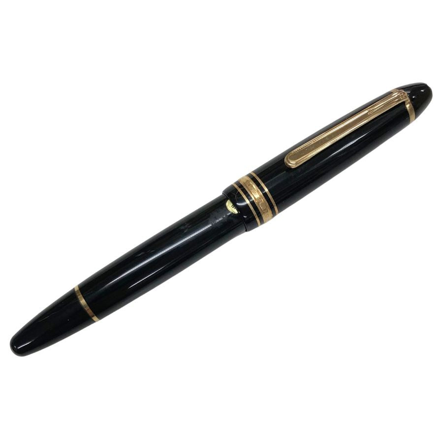 モンブラン 万年筆 マイスターシュテュック No.146 ペン先14K-585 4810 ブラック×ゴールド MONTBLANC【AFI6】