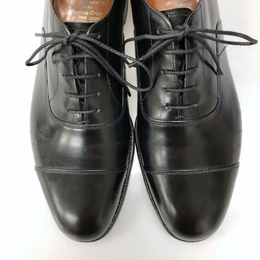 チャーチ ストレートチップ カーフ ブラック サイズ90F Church's 約25.0cm【AFC33】
