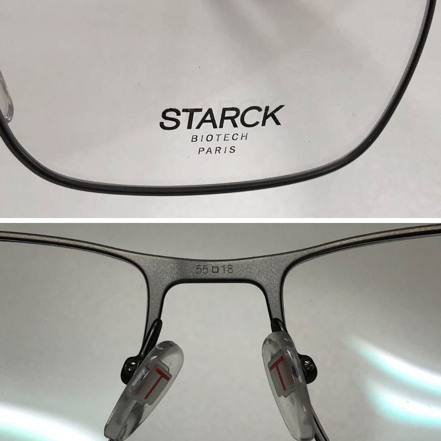 スタルク メガネ SH2039 007 チタン グレー系 STARCK【AFI15】