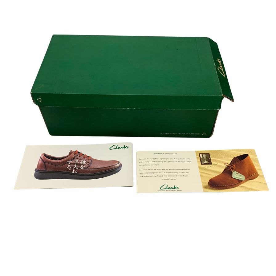 新品同様◆クラークス デザートブーツ スエード メンズ ベージュ サイズ7F Clarks【AFD3】