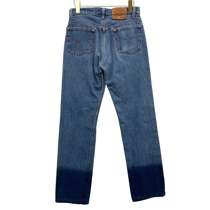 リーバイス デニム 501 90年代 USA製 ボタン裏501 裾グラデーション インディゴ メンズ サイズ W30 L32 LEVI’S 【AFB24】