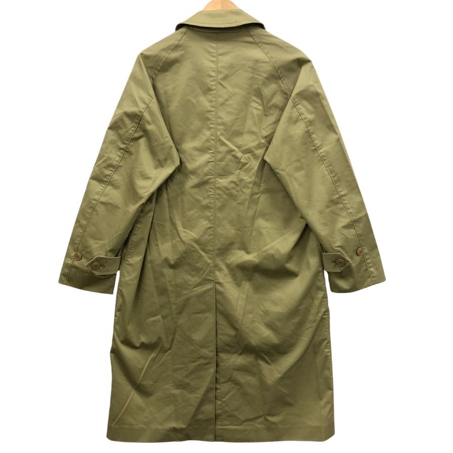 美品◆ネセサリー オア アンネセサリー ナウン ロングコート グリーン系 メンズ サイズL NECESSARY or UNNECESSARY N.O.UN 【AFA3】