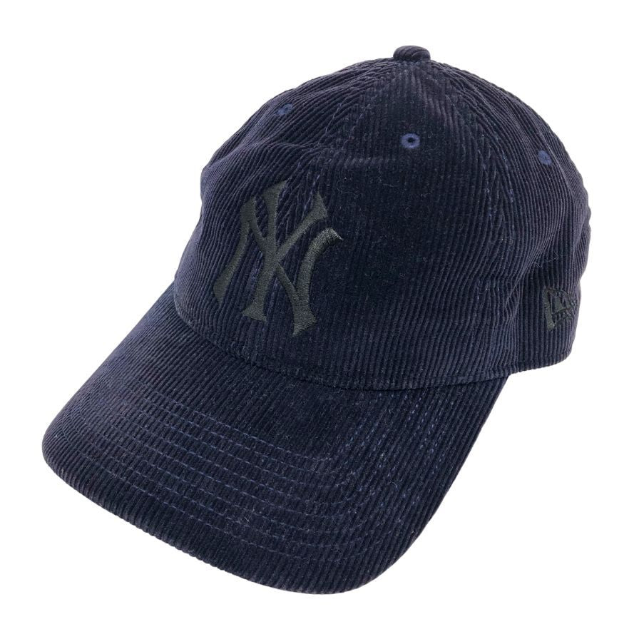 ニューエラ ベースボール キャップ COOPERSTOWN COLLECTION ヤンキース ロゴ コーデュロイ メンズ 9TWENTY ネイビー NEW ERA【AFI20】
