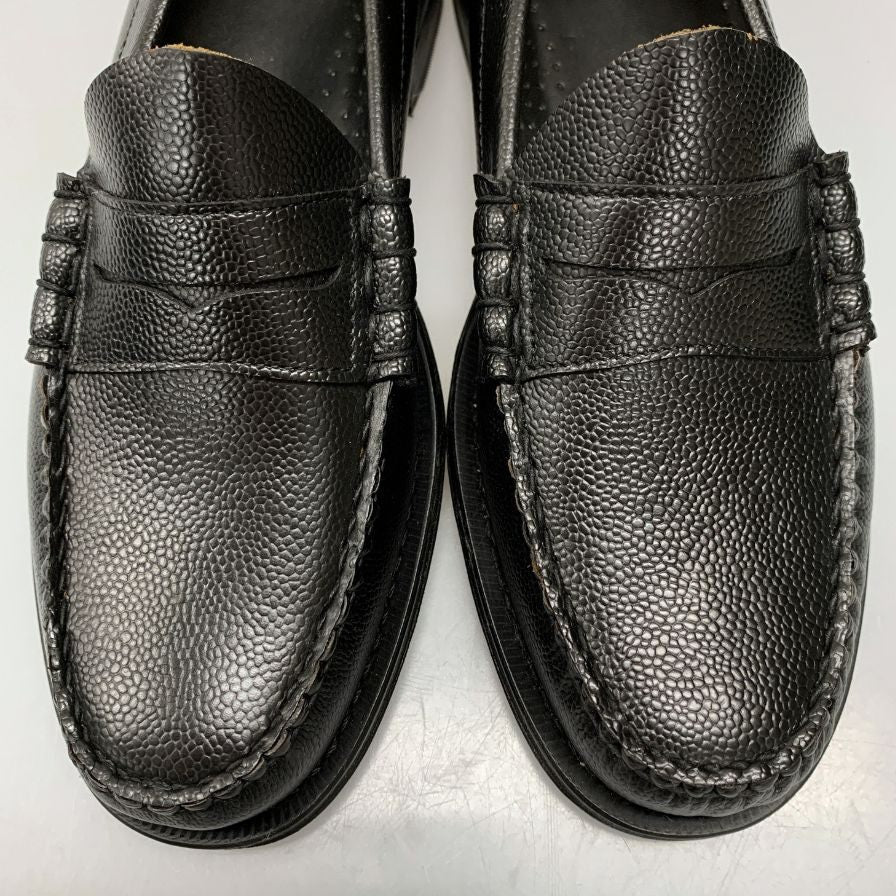 ジーエイチバス ローファー ウィージャンズ ラーソン シボレザー サイズ9.5 メンズ ブラック G.H.Bass&Co. WEEJUNS LARSON ローファー 約28.0cm【LA】【中古】