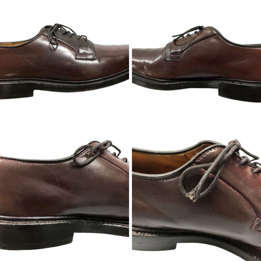 アレンエドモンズ レザーシューズ Leeds 9591 コードバン メンズ サイズ ブラウン 8D Allen Edmonds ビジネスシューズ 約26.5cm【LA】【中古】