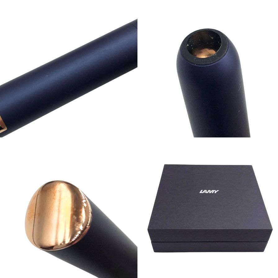 ラミー 万年筆 ダイアログCC ペン先14k 回転式 ブルー LAMY【AFI20】