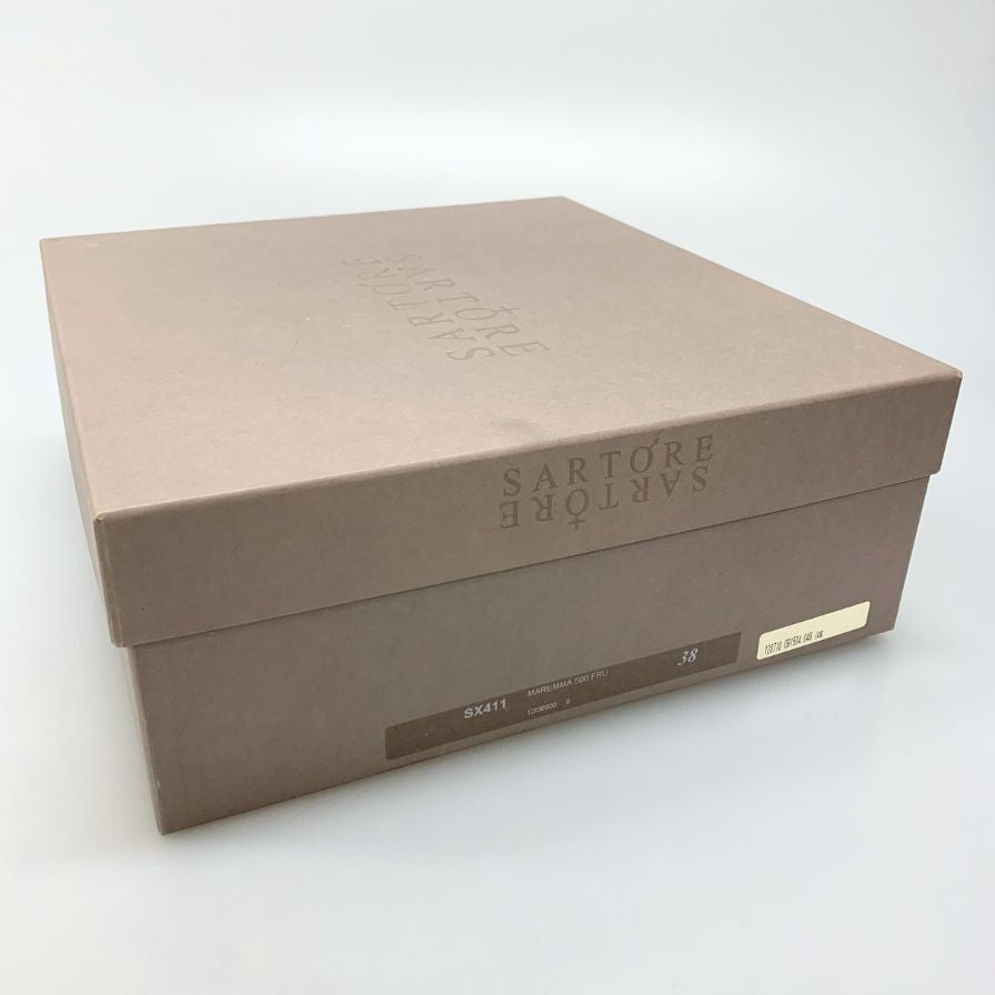 サルトル ブーツ ウイングチップ レディース ブラウン サイズ38 SARTORE 約24.5cm【AFD1】