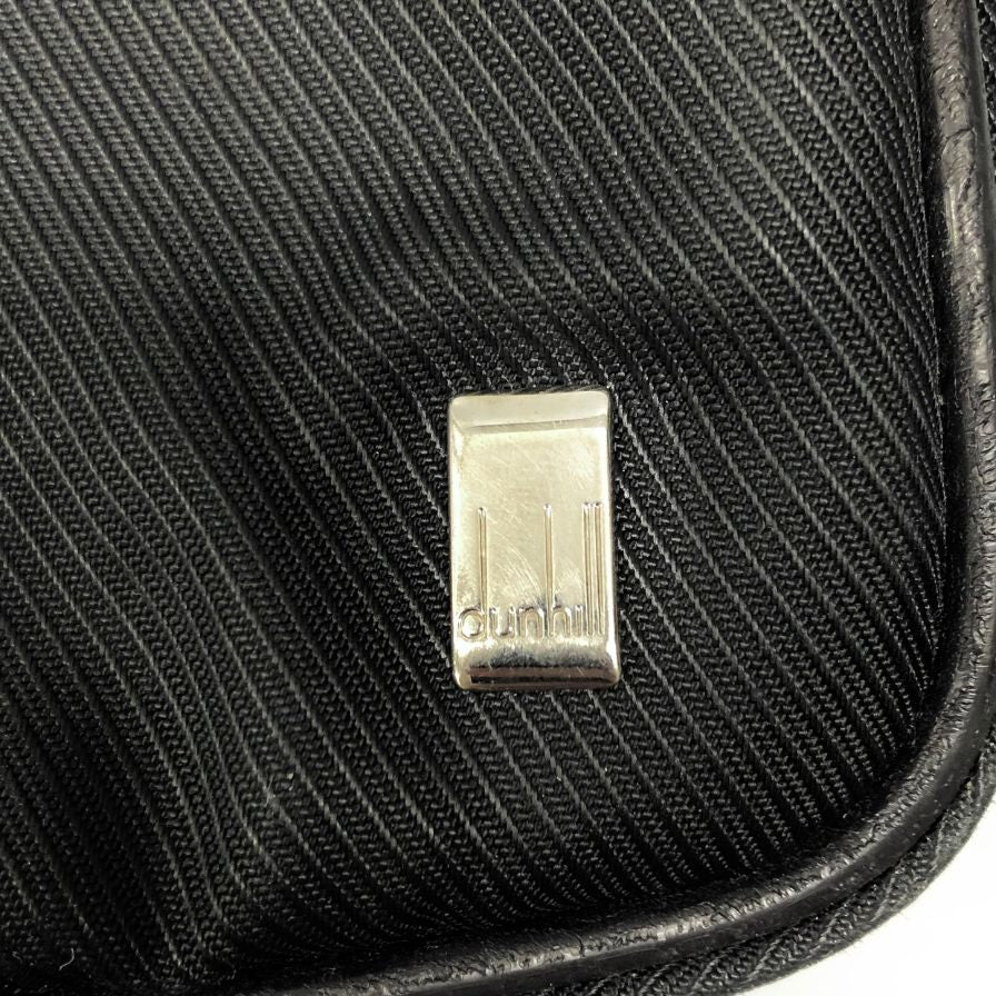 ダンヒル ショルダーバッグ ナイロン レザー ブラック メンズ dunhill【AFE4】