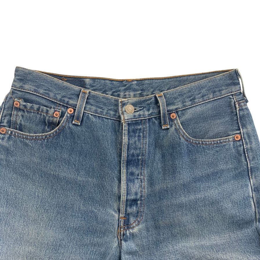 リーバイス デニム 501 90年代 USA製 ボタン裏501 インディゴ メンズ サイズ W30 L32 LEVI’S 【AFB48】