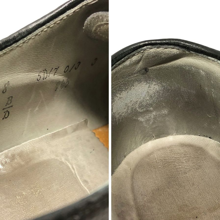 オールデン レザーシューズ 945 グレインレザー メンズ サイズ 8D ブラック Alden ビジネスシューズ 約26.0cm【LA】【中古】