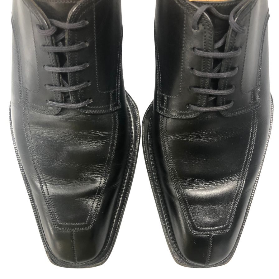 ジェイエムウエストン レザーシューズ スプリットトゥ 黒 サイズ5D J.M. WESTON 約25.0cm【LA】