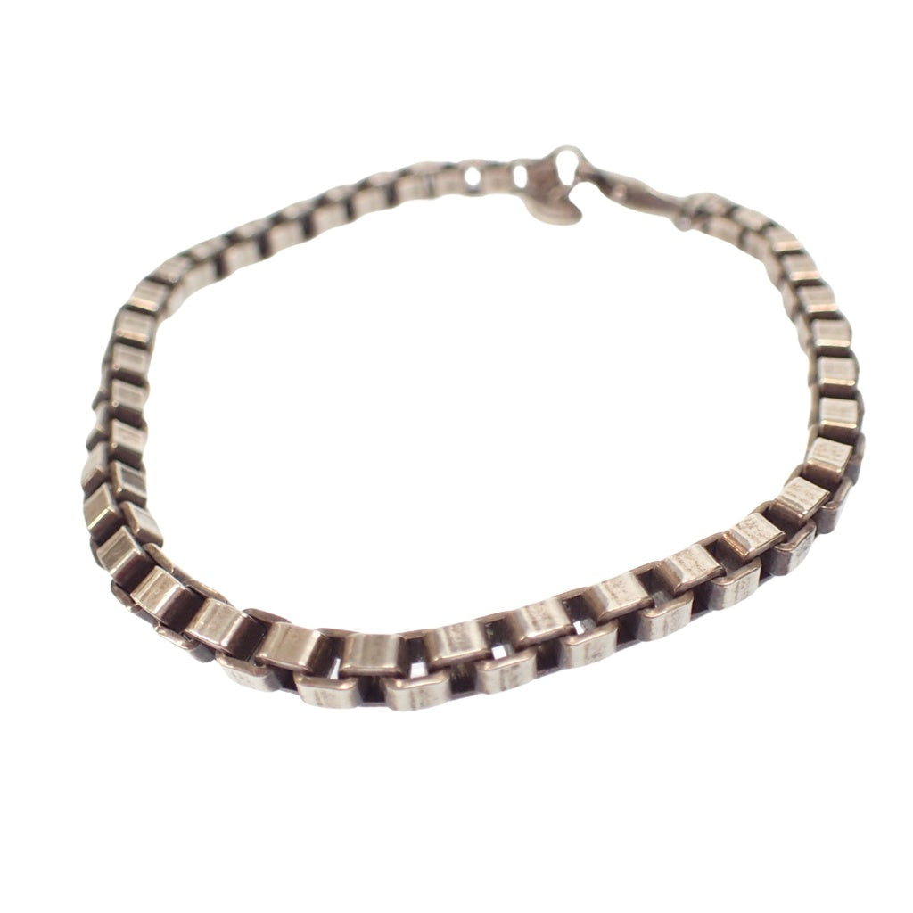 美品◆ティファニー ブレスレット ベネチアン SV925 シルバー Tiffany&Co【AFI15】