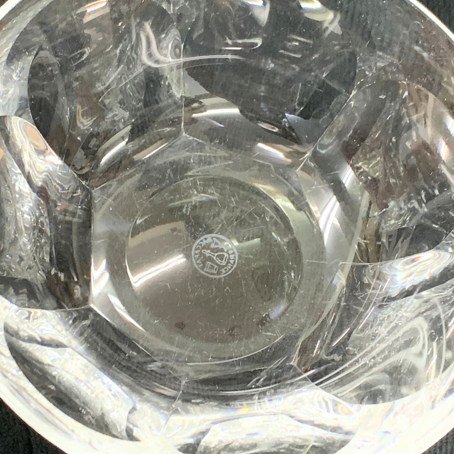 バカラ 皿 食器 スウィング ボウル 12cm Baccarat【AFI28】【中古】