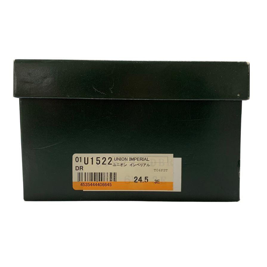 ユニオン インペリアル レザーシューズ ローファー プレミアムコレクション ブラウン サイズ6.5EEE メンズ UNION IMPERIAL PREMIUM COLLECTION 約24.5cm【AFD12】