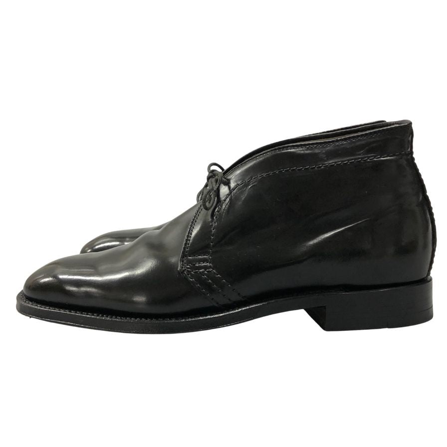 オールデン レザーシューズ LEATHER SOUL別注 14789 コードバン プラザラスト ブラック サイズUS7D Alden ビジネスシューズ 約25.0cm【LA】【中古】
