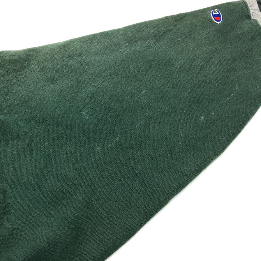 中古◆チャンピオン リバースウィーブ スウェット WHITWORTH COLLEGE グリーン メンズ サイズXXL Champion REVERSE WEAVE 【AFB18】
