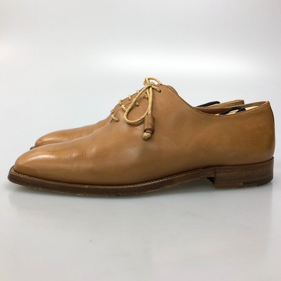 レクレルール グットイヤー プレ―ントゥー メンズ サイズ 7ハーフ ブラウン LECLAIREUR 約25.5cm【AFC31】