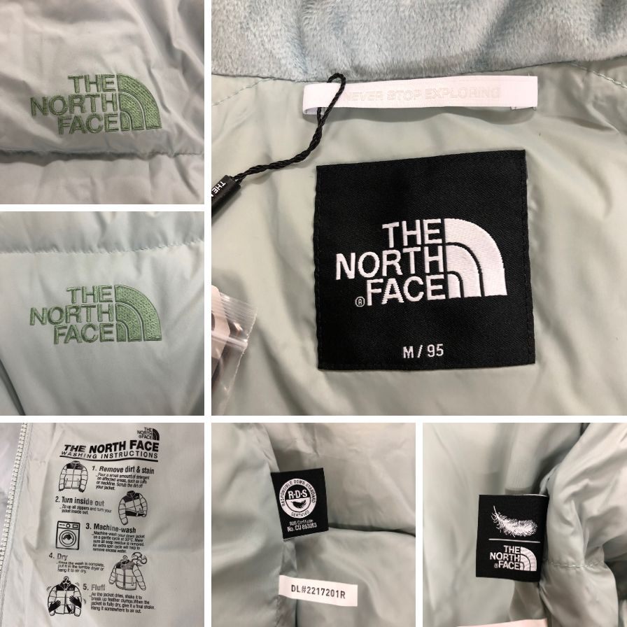 極美品◆ザ ノースフェイス LOFTY DOWN ダウンジャケット グリーン系 サイズM NJ1DN84C THE NORTH FACE 【AFA18】