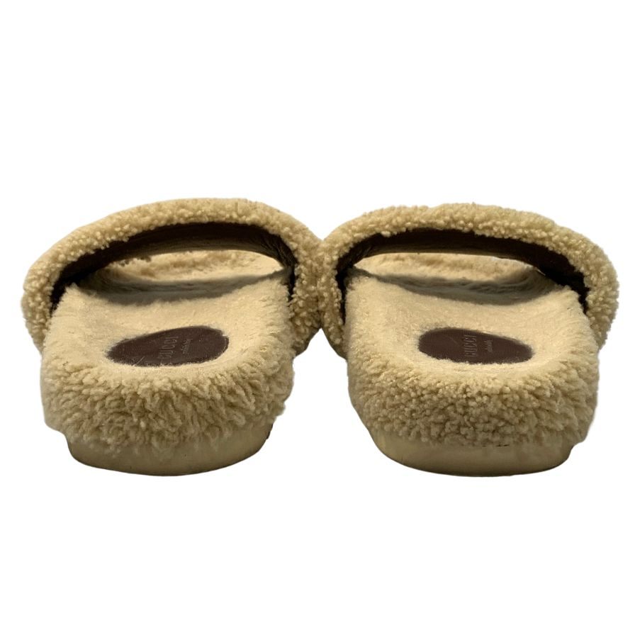 美品◆グッチ × ザ ノースフェイス サンダル ボア 679948 レディース サイズ38 GUCCI × THE NORTH FACE【AFD7】