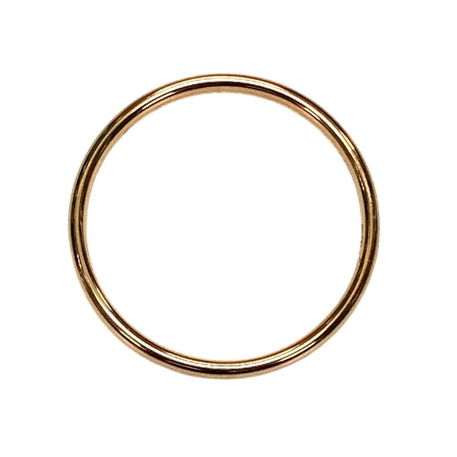 ティファニー リング クラシックバンド Au750 19号 TIFFANY&Co.
