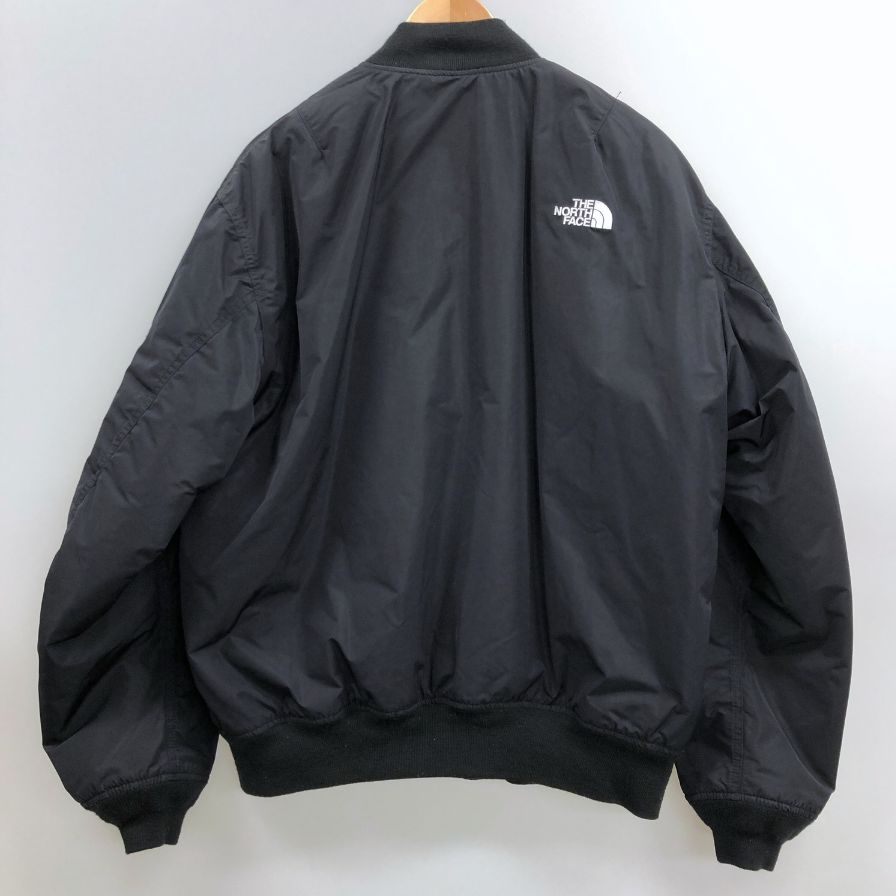中古◆ノースフェイス 中綿ジャケット NY82452 インサレーションボンバージャケット MA-1 メンズ ブラック サイズM THE NORTH FACE 【AFA24】