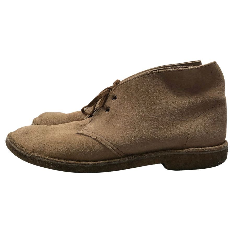 クラークス デザートブーツ スエード ベージュ メンズサイズ41 Clarks 約25.5cm【AFC29】