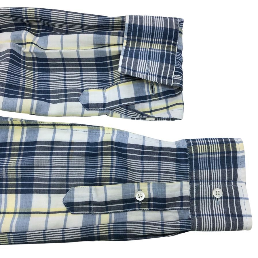 美品◆ダブルアールエル チェックシャツ ワンスター メンズ サイズS RALPH LAUREN RRL 【AFB9】