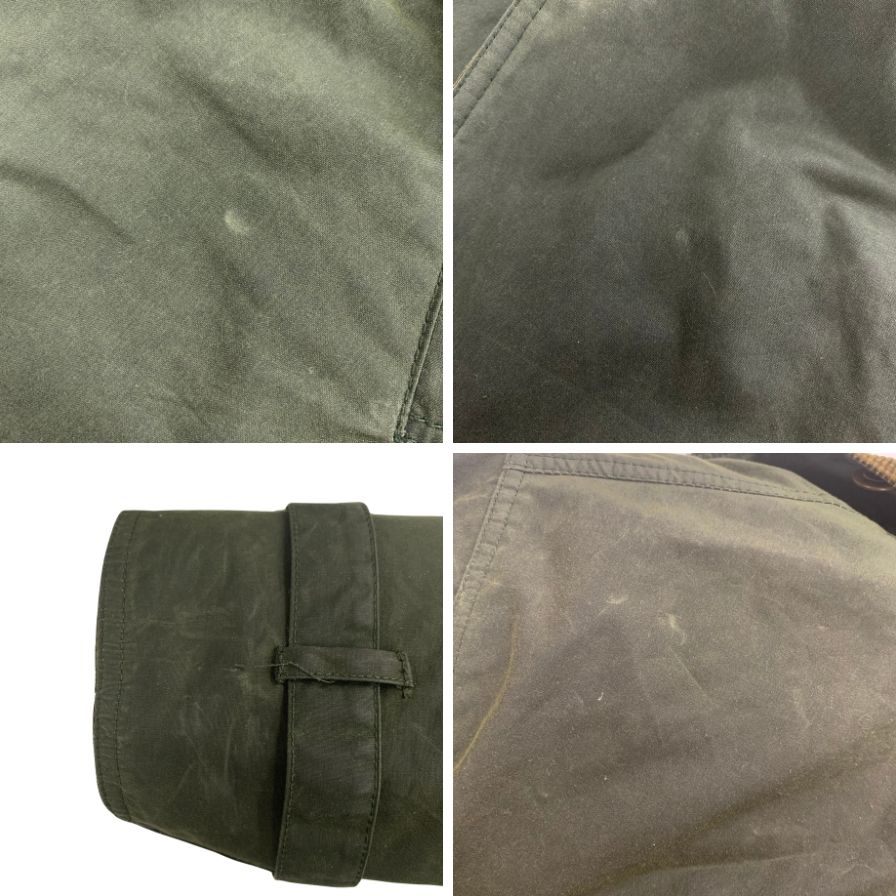 美品◆バブアー コート ワックストレンチコート MWX1014SG51 カーキ サイズ36 メンズ Barbour 【AFA11】
