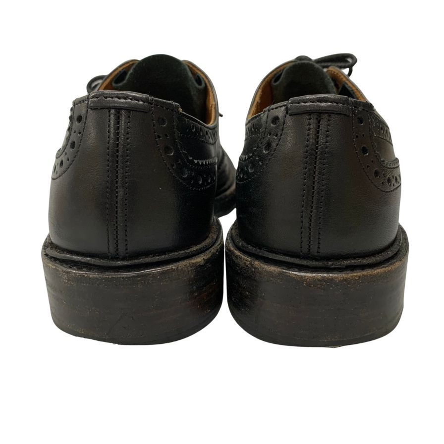 中古◆トリッカーズ レザーシューズ ダービー ブローグス ケスウィック サイズ7 メンズ ブラック 7302 Tricker's DERBY BROGUES KESWICK 約25.5cm【LA】