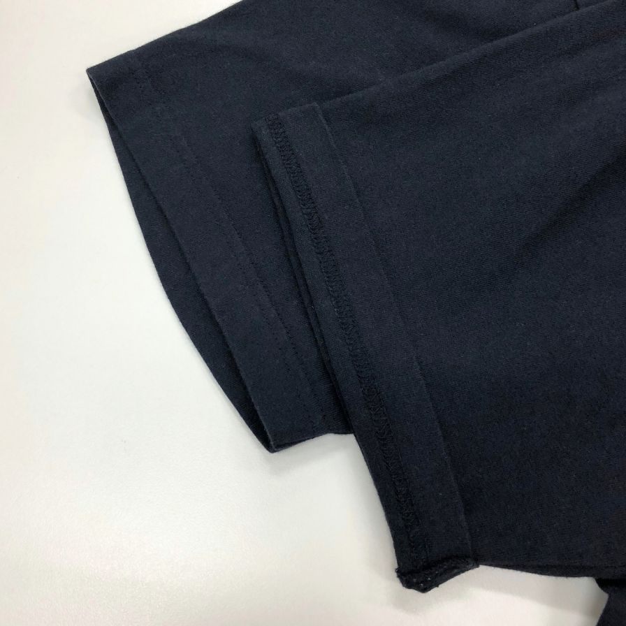 美品◆ビオトープ ヘインズ Tシャツ パックT モックネック ブラック グリーン サイズL 2枚セット メンズ HANES FOR BIOTOP 【AFB14】