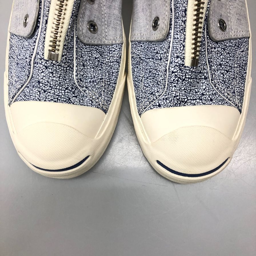 コンバース スニーカー ジャックパーセル アロハラグ 20thアニバーサリー ブルー系 メンズ サイズ28.5cm ALOHA RAG CONVERSE 約28.5cm【AFC31】