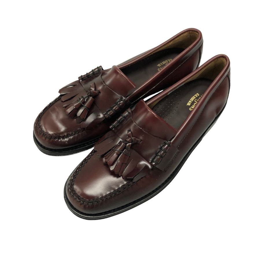 ジーエイチバス ローファー ウィージャンズ レイトン サイズ8.5 メンズ バーガンディ G.H.Bass&Co. WEEJUNS LAYTON ローファー 約27.0cm【LA】【中古】