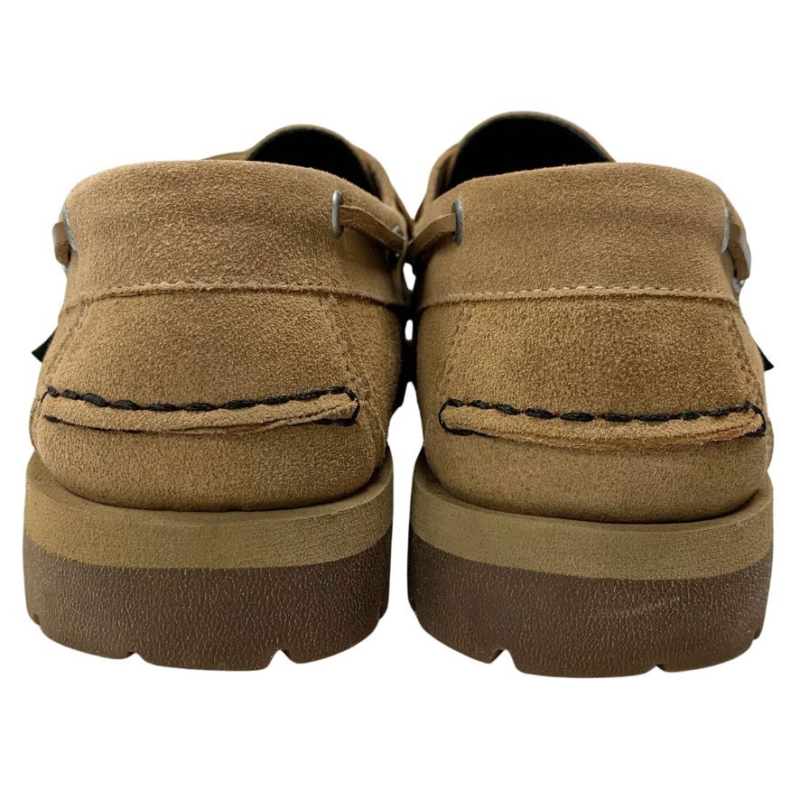 パラブーツ×ノンネイティブ デッキシューズ マロ スエード メンズ サイズ8.5 ベージュ MALO PARABOOT nonnative 約27.0cm【AFC1】