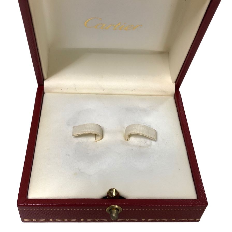 カルティエ カフス Cシェイプ SV925 シルバー×ゴールド CARTIER