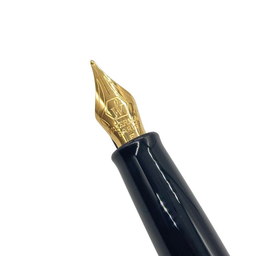 ウォーターマン 万年筆 メトロポリタン エッセンシャル ブラック×ゴールド Fニブ WATERMAN【AFI17】