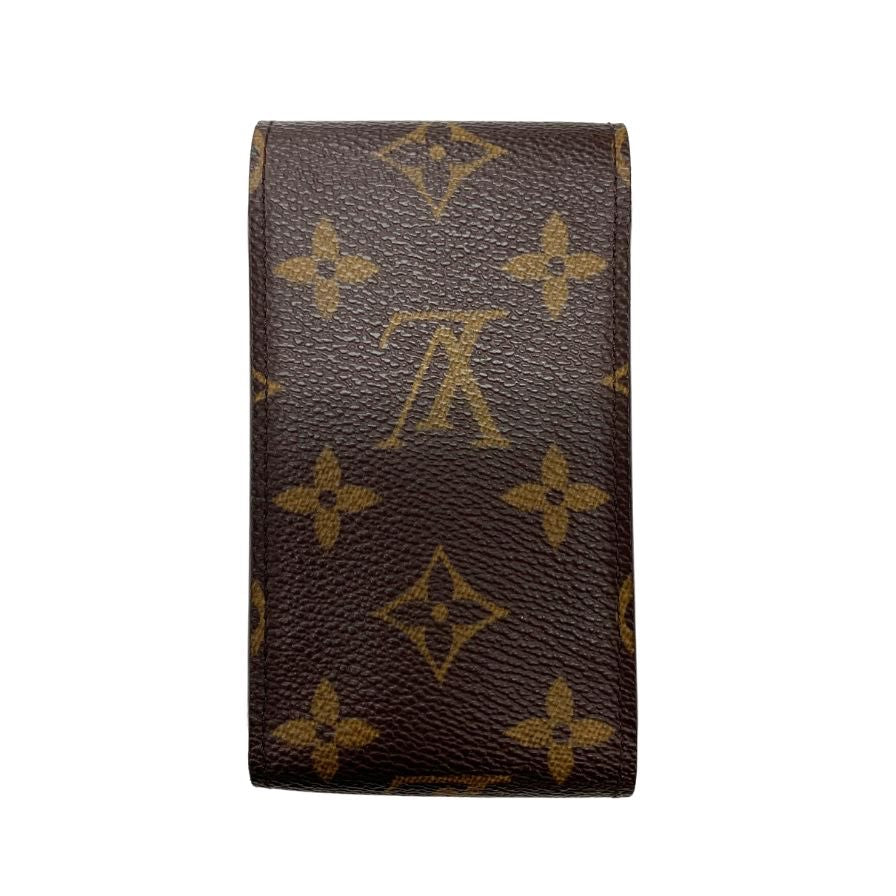ルイヴィトン シガレットケース M63024 モノグラム ブラウン ユニセックス LOUIS VUITTON【AFI11】【中古】