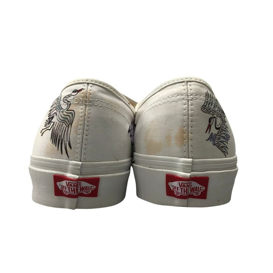バンズ オーセンティック ローカットスニーカー アシュリー ルカシェフスキー ホワイト メンズ サイズ29.0cm VANS Ashley Lukashevsky 約29.0cm【AFD7】