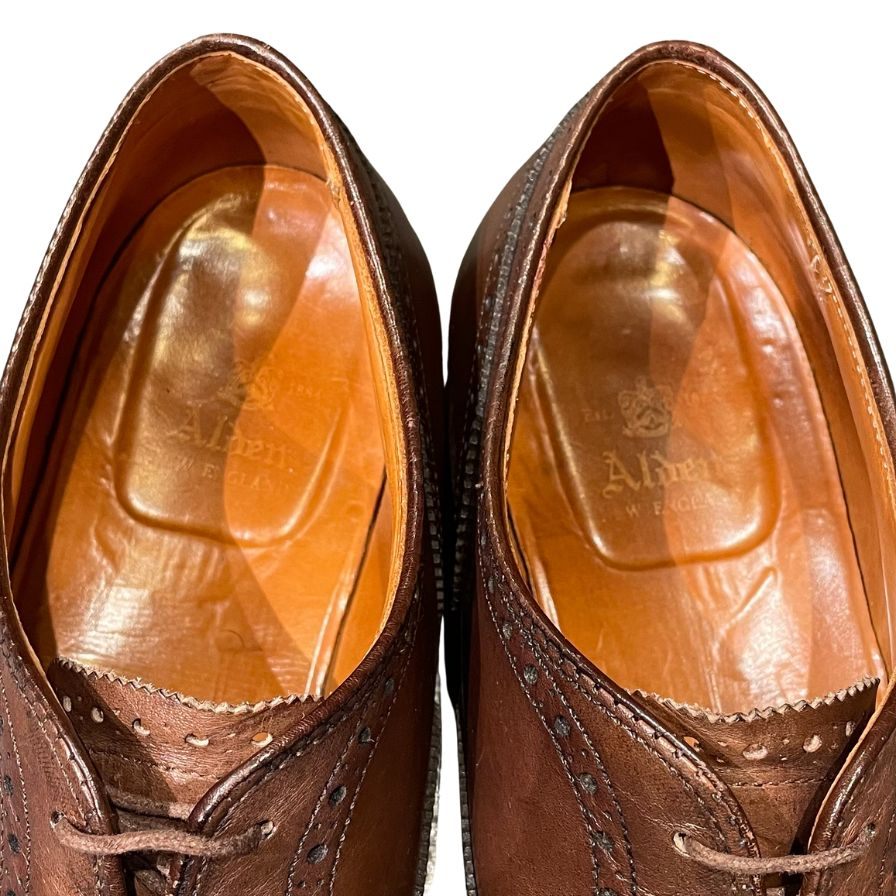 オールデン レザーシューズ 913 セミブローグ ブラウン メンズ サイズUS11.5D ALDEN ビジネスシューズ 約29.0cm【LA】【中古】