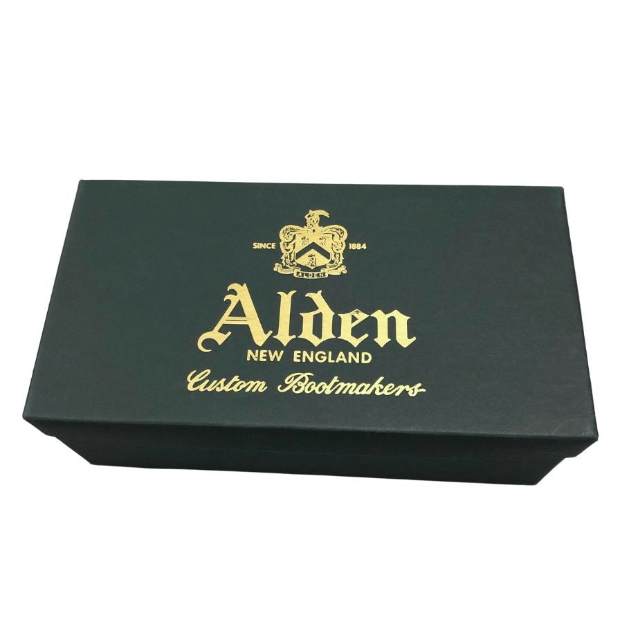 オールデン レザーシューズ 54039 コードバン モディファイラスト サイズ8D メンズ ブラック ALDEN ビジネスシューズ 約26.0cm【LA】【中古】