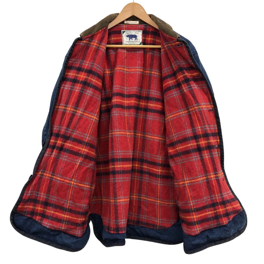 美品◆パパス アイランド デニム カバーオール メンズ M インディゴ D0414FJM02 PAPAS ISLAND 【AFB3】
