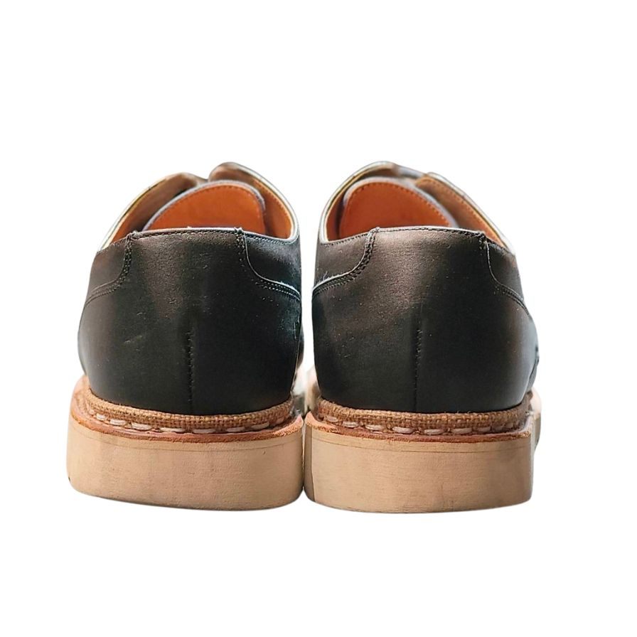 パラブーツ レザーシューズ エディション別注 シャンボード スポーツ ブラック メンズ サイズUK8 PARABOOT CHAMBORD ビジネスシューズ 約26.0cm【LA】【中古】